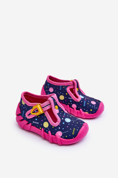 Взуття Papcie для дівчаток Befado 110P471 Рожево-темно-синій