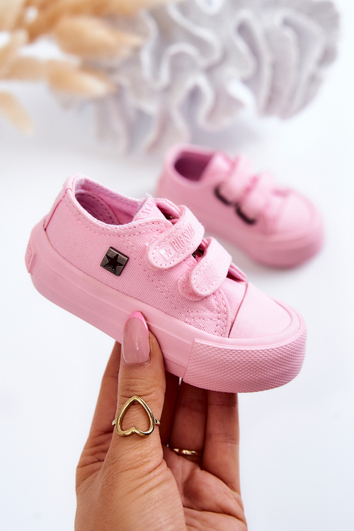 Дитячі класичні кросівки BIG STAR JJ374040 Рожеві