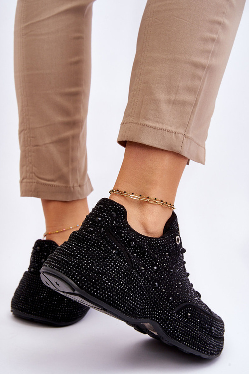 Жіночі кросівки на платформі GOE JJ2N4058 Чорні