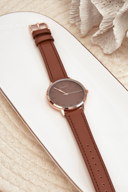 Жіночий шкіряний аналоговий годинник без нікелю Ernest Brown E94195