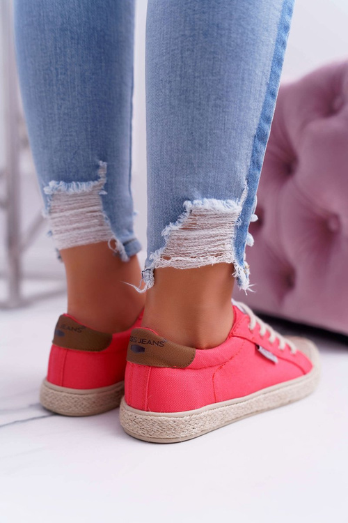 Кросівки жіночі Cross Jeans рожеві DD2R4096