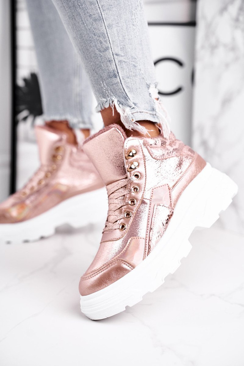 Жіноче спортивне взуття Warm High Champage Davan