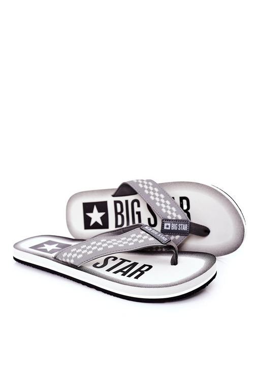 Чоловічі тапочки Flip-Fops Big Star HH174813 сірі