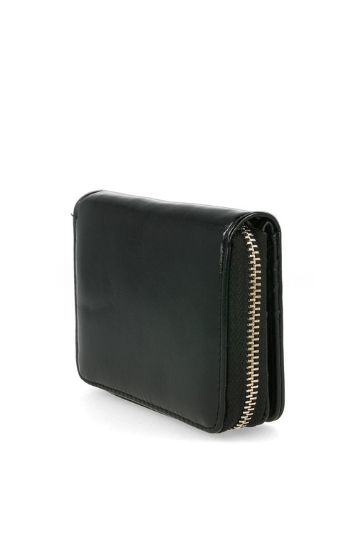 Маленький жіночий гаманець MONNARI PUR0040-020 Shiny Black