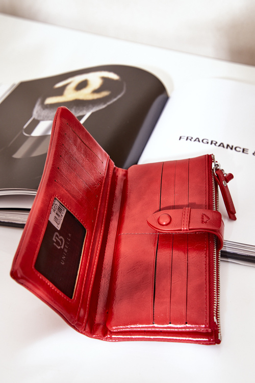 Гаманець Жіночий З Еко Шкіри Червоний Irinda