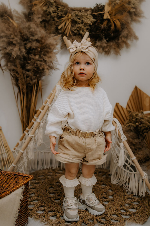 Дитяче спортивне взуття Кросівки бежеві Rommie