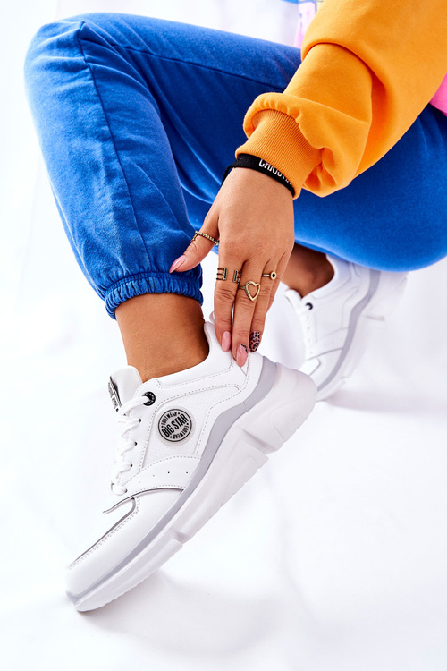 Спортивне взуття на платформі Big Star II274314 біле