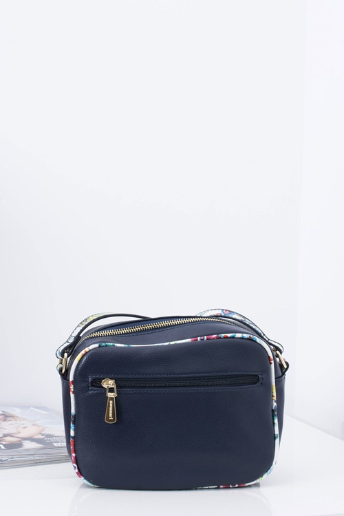 Жіноча стьобана сумочка Темно-синій гаманець