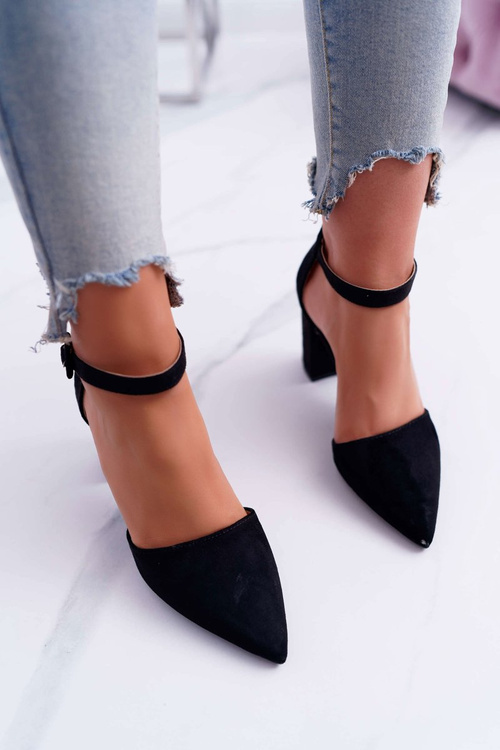 Жіночі туфлі на шпильці Чорні MadamStyle