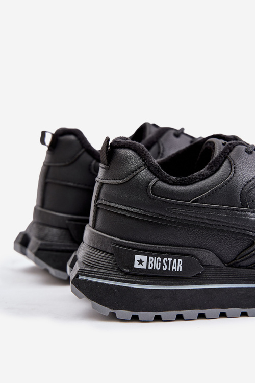 Чоловічі утеплені кросівки Big Star OO174675 HI-POLY SYSTEM Чорні