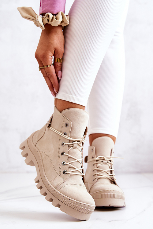 Черевики Tied Trappers Beige Marsha