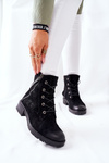 Жіночі ботфорти Workers Black Goorey