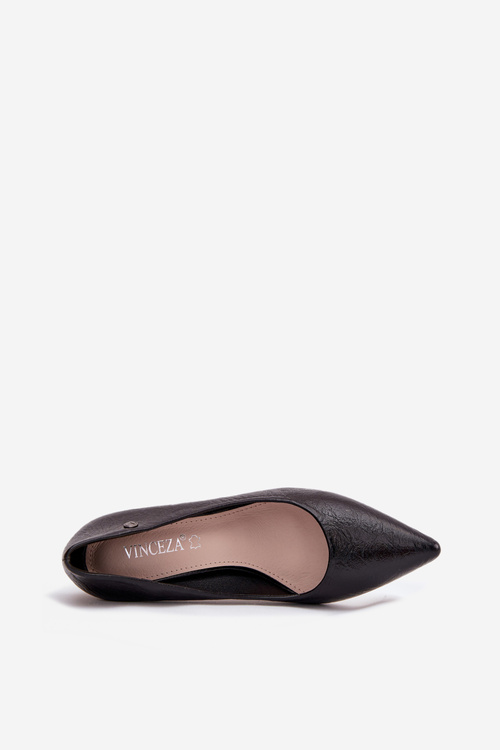 Туфлі На Каблуку Для Жінок Vinceza 62252 Чорні