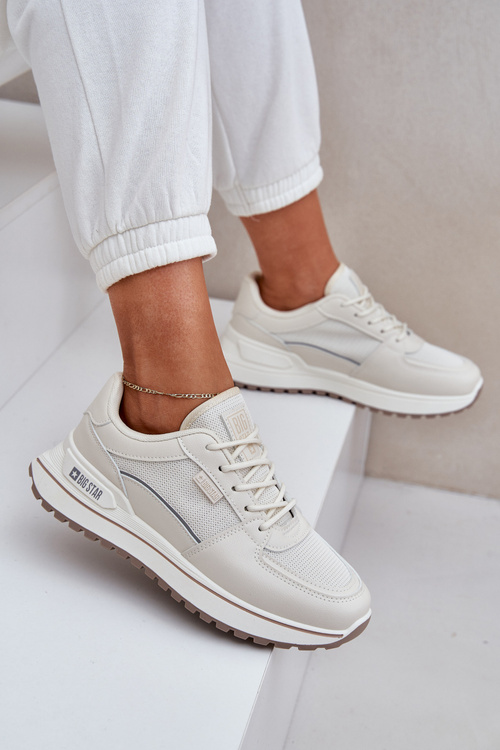 Кросівки Жіночі Big Star NN274A088 Світло-бежеві