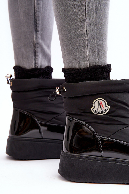 Жіночі слипони на платформі Чорні Gattea