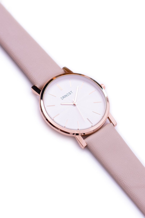 Жіночий годинник Ernest Vega Beige