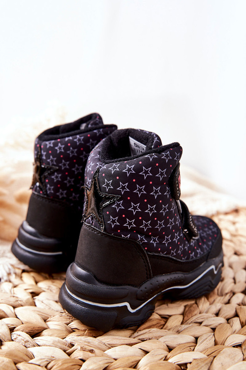 Дитячі снігові черевики Big Star II374091 Чорні