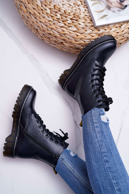 Чоботи жіночі Glans Workers Black Barski 56-5