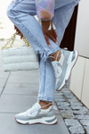 Жіночі спортивні кросівки Sneakers White And Grey Spencer