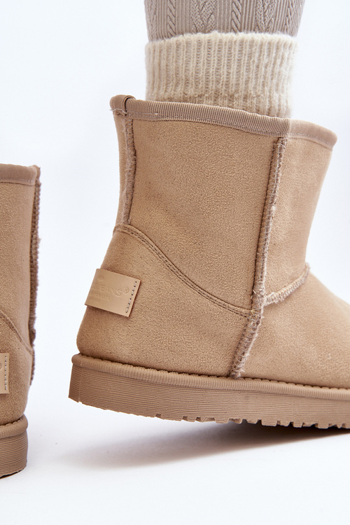 Жіночі зимові черевики Cross Jeans MM2R4023C бежевого кольору