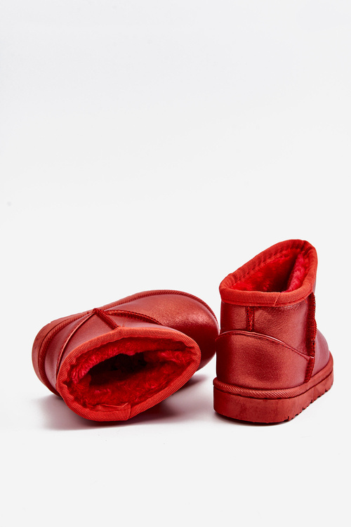 Утеплені дитячі снігові черевики Red Scooby