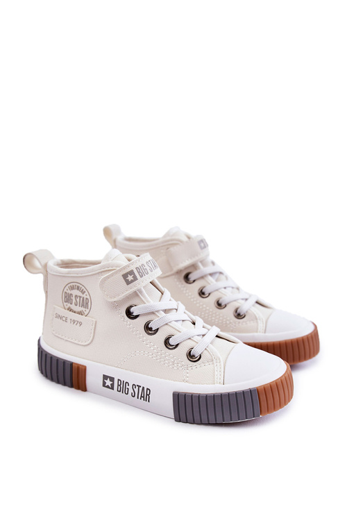 Дитячі високі кросівки BIG STAR KK374015 Білі