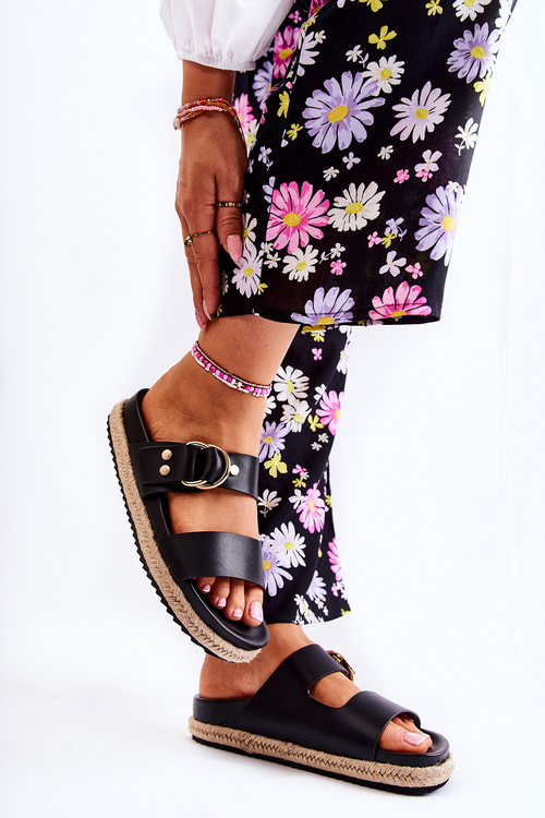 Модні жіночі тапочки Black Penelope