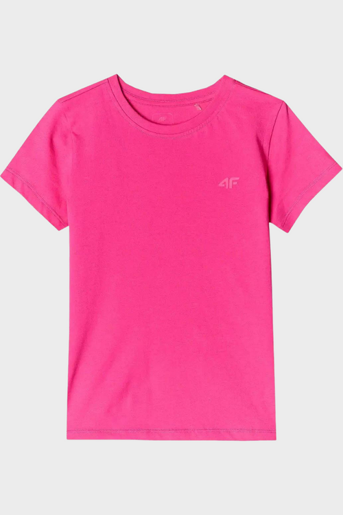 Футболка для дівчинки Smooth Cotton Fuchsia 4F 4FJWMM00TTSHF1658-55S
