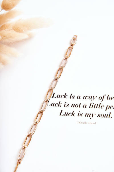 Жіночий елегантний браслет із фіанітами