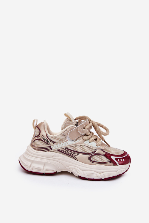 Легкі Дитячі Кросівки На Грубій Підошві Золоті Xairana