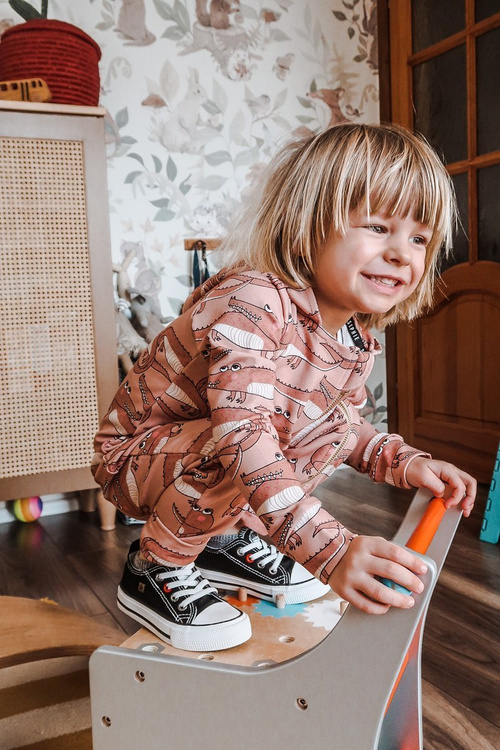 Дитячі класичні низькі кросівки BIG STAR HH374090 Чорні