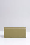 Великий жіночий гаманець оливкового кольору