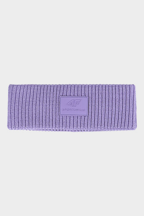 Пов'язка для дівчаток 4F фіолетова 4FJWAW24ABANF079-52S