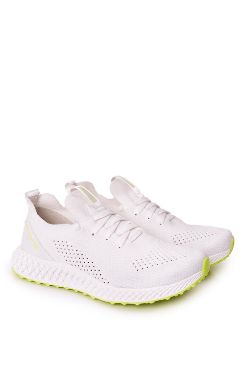 Чоловіче спортивне взуття Memory Foam Big Star FF174235 White-Lime
