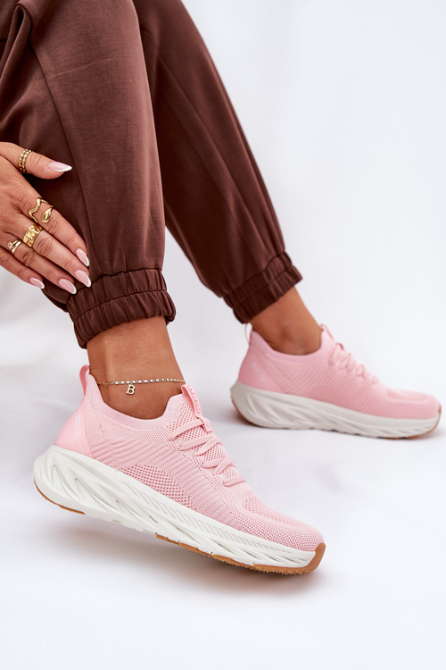 Зручне Жіноче Спортивне Взуття Big Star RR274A131 HI-POLY SYSTEM Рожеве