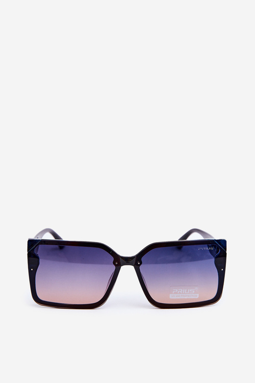 Чорні жіночі квадратні сонцезахисні окуляри UV400