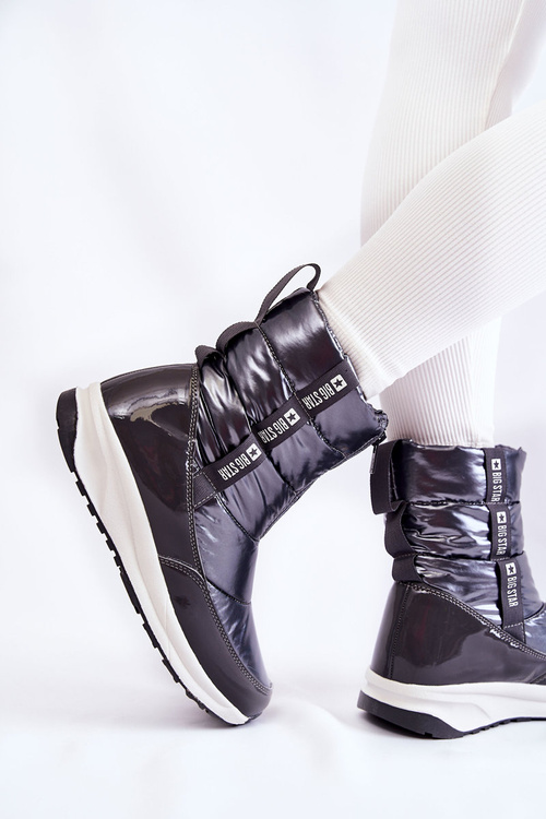 Чоботи жіночі Big Star KK274391 Темно-сірі