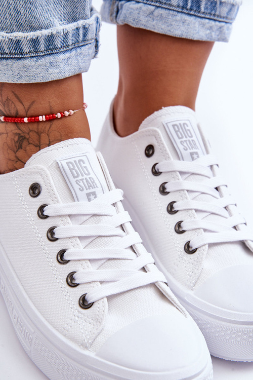 Жіночі кросівки на платформі Big Star LL274A177 Білі