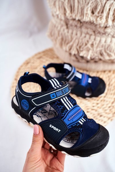 Дитячі сандалі Shoes Big Star Navy FF374211