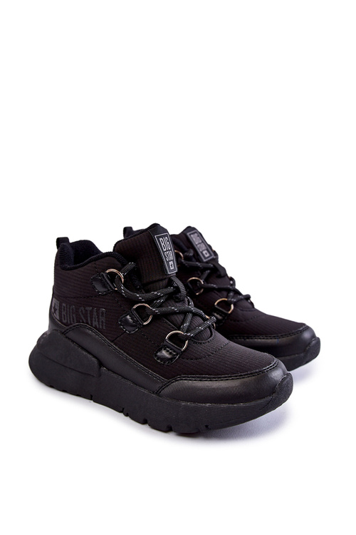 Дитячі черевики Memory Foam Big Star KK374119 Чорні