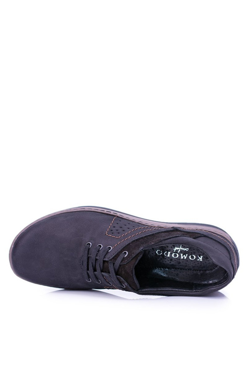 Чорні чоловічі повсякденні півчеревики Ventrillo