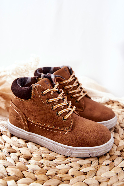 Дитячі утеплені спортивні черевики Big Star BB374131BS Camel