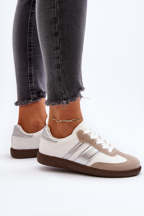 Жіночі низькі спортивні кросівки Білі Cafala