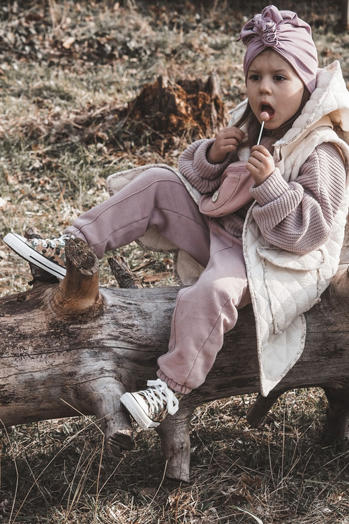 Дитячі високі кросівки на блискавці бежево-зелений Filemon