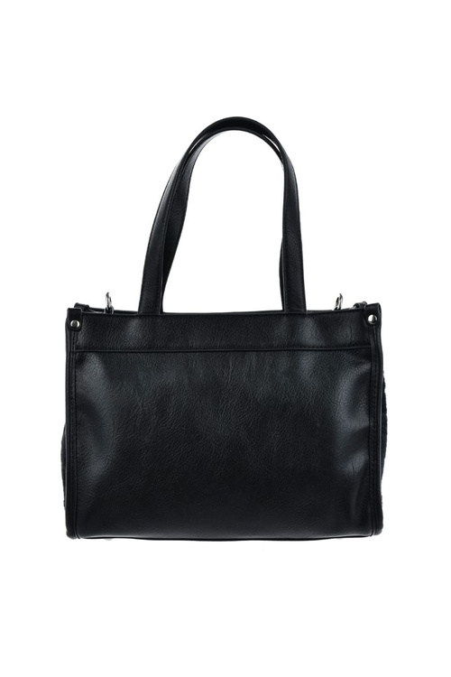 Сумка-Кофр З Шершею Big Star OO574067 Чорна