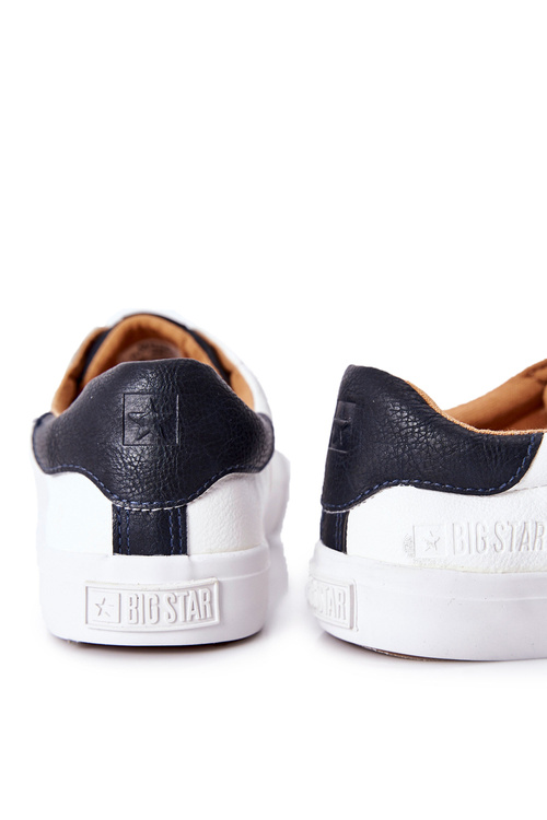 Шкіряні кросівки Big Star II174037 біло-бежеві