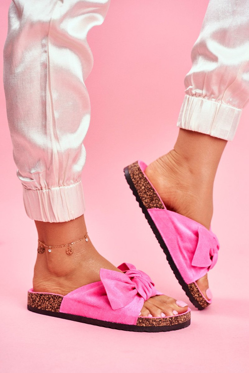 В'єтнамки на корковій підошві Неонові фуксії Wendy