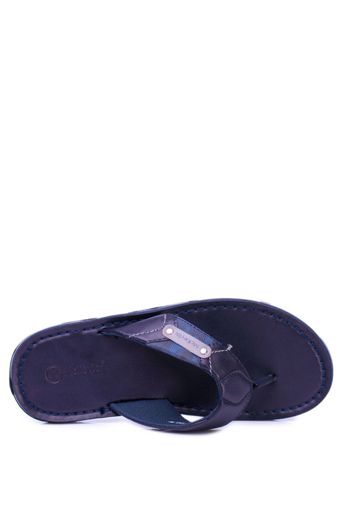 Темно-сині легкі шльопанці Ayumu