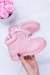 Дитячі утеплені черевики Trapper Powder Pink Dexter