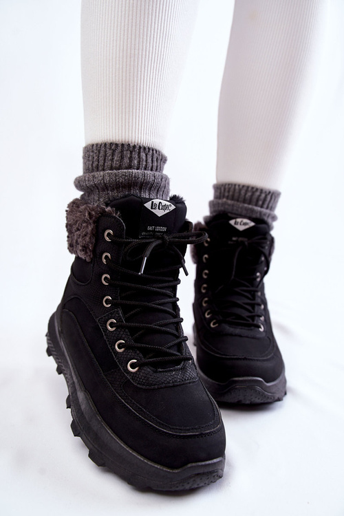 Теплі черевики Trappers Lee Cooper LCJ-22-44-1362 Чорні